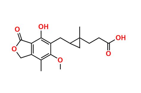 Mycophenolic Acid Cyclopropane Analogue | CAS No- 125198-40-5 | NA