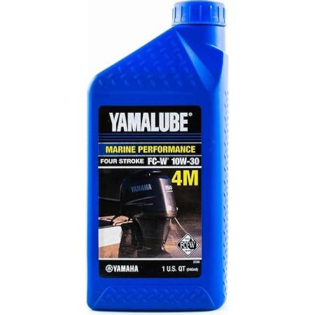 Yamaha Yamalube 4M Outboard FC-W 10W-30 Four Stroke Engine Oil One ...