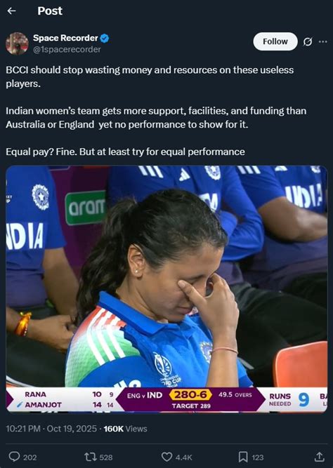 Women's ODI World Cup: Is the criticism of Indian cricket team layered ...