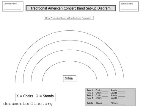 Image result for Concert Band Seating Chart