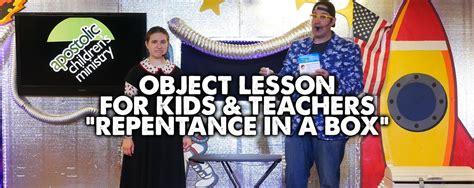 Image result for Repentance Object Lesson