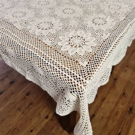 Buy Crochet Tablecloth Online In India - Etsy India