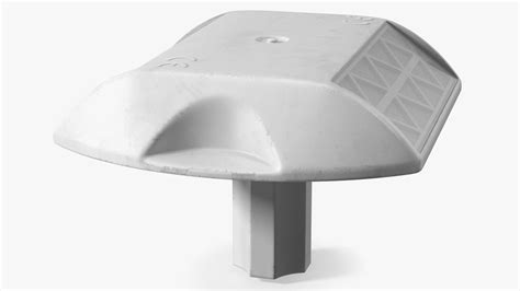 White Reflective Road Driveway Marker 3D | 3D Molier International