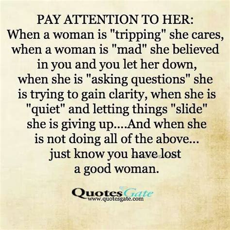 you lost a good woman quotes