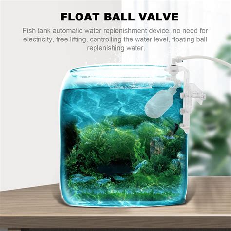 Buy TEHAUX Water Filter Float Ball Valve 1/4 inch Adjustable Float ...