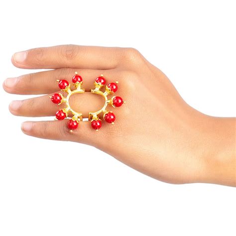 Blooming Beads Aztec Style Ring – VOYLLA