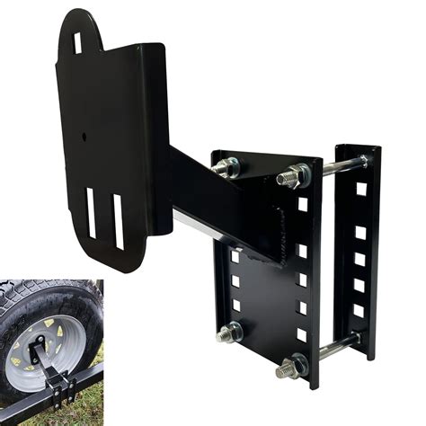 ANISUN Trailer Spare Tire Mount for Boat Trailer Camper RV Spare Tire ...