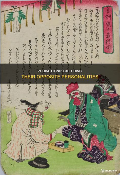 Zodiac Signs: Exploring Their Opposite Personalities | ShunSpirit