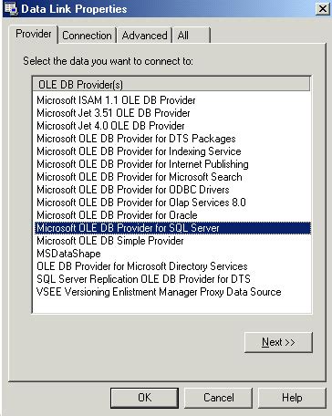Ado Database Connection 的图像结果