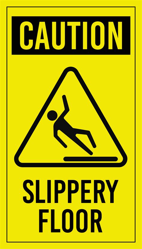 Image result for Caution Slippery Sign