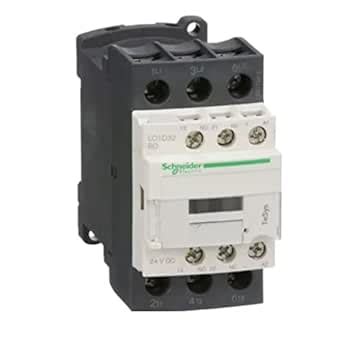 DC Contactor 3P LC1D32 LC1D32BD LC1-D32BD 32A 24V DC coil : Amazon.in ...