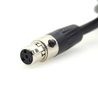 D-tap to 4 Pin Female Mini XLR Cable for ARRI RED Camera TVlogic ...