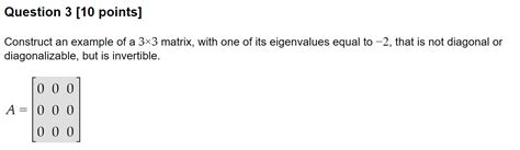 Image result for Example of 3X3 Undiagonalizable Matrix