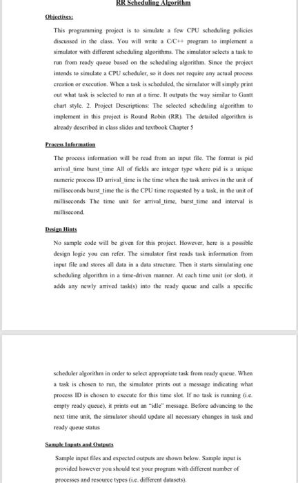 Image result for RR Scheduling Algorithm