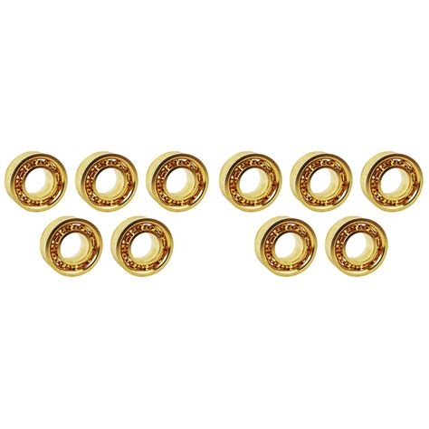 Buy 10Pcs Gold 10 Ball Yoyo Bearing Professional Extra Long Sleep ...