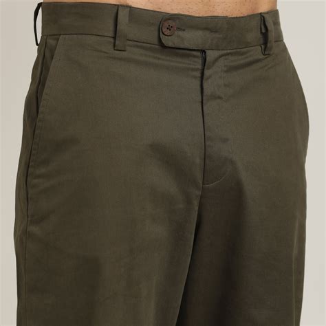 Saltpetre Men's 2-Piece Set Olive Green Overshirt & Chino Pants