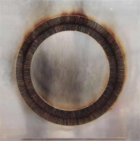 BERNARD AUBERTIN | Fire painting, Mixed media textile art, Contemporary ...