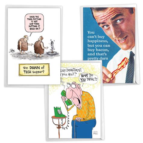 Guy Humor: Humorous Birthday Variety Pack of 3 Cards