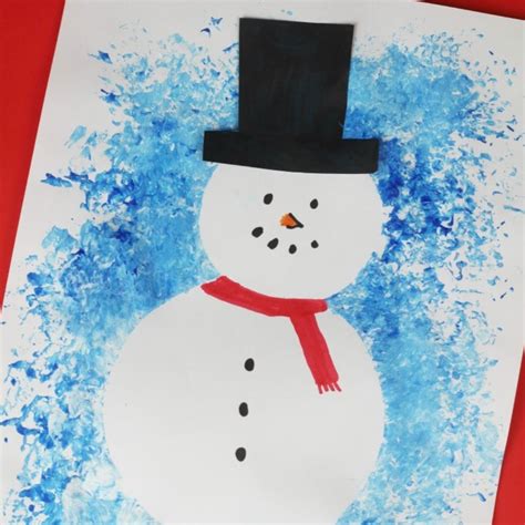 20+ Easy Snowman Crafts for Preschool - Toddler Approved