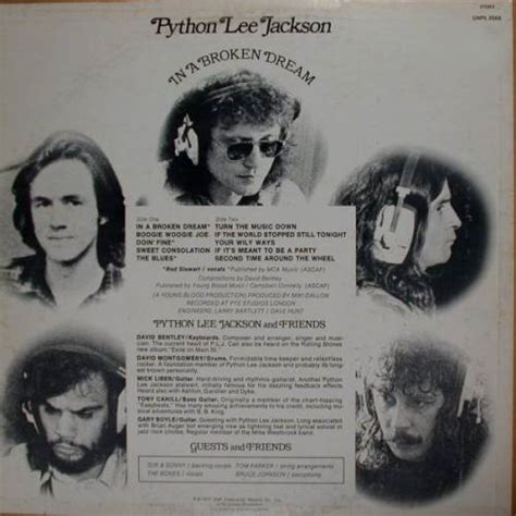 Image result for Python Lee Jackson Albums