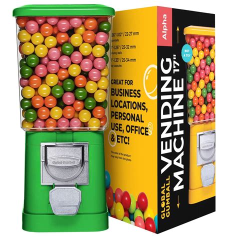 Gumball Vending Machine - Bouncy Ball Vending Machine - Capsule Vending ...
