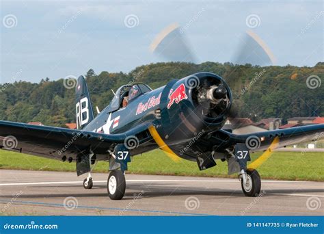 Vought F4U-4 Corsair World War II Vintage Fighter Aircraft OE-EAS from ...