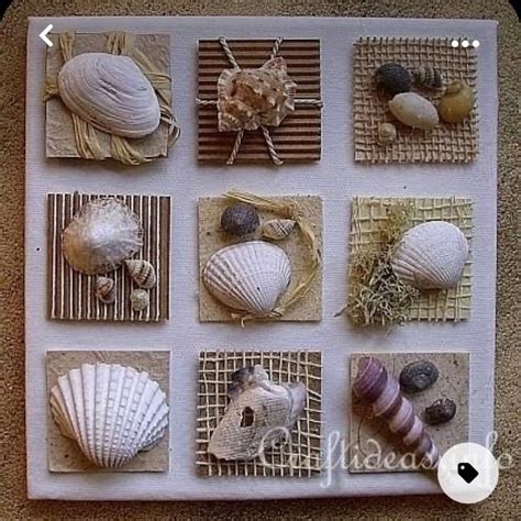 Crafts Using Sea Shells 的图像结果