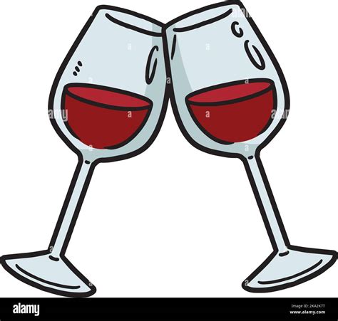 Clipart Of Red Wine Glasses
