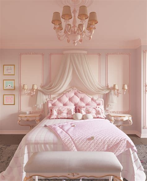 bedroom ideas for light pink walls
