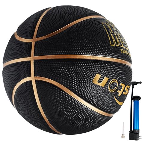 Senston 29.5'' Basketball Outdoor Indoor Rubber Basketball Ball ...