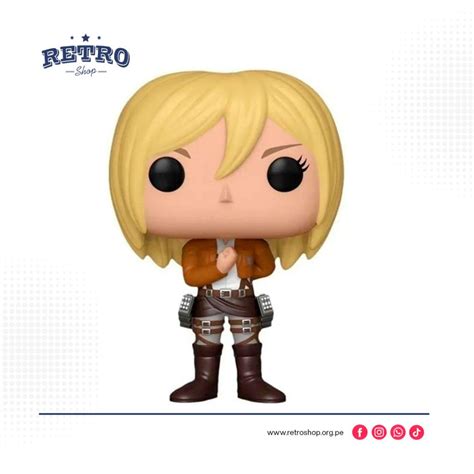 Funko Pop Attack on Titan – Christa, multicolor 460 – Retroshop