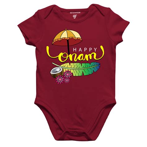 happy onam onesie rompers bodysuit for babies @ gfashion india online ...