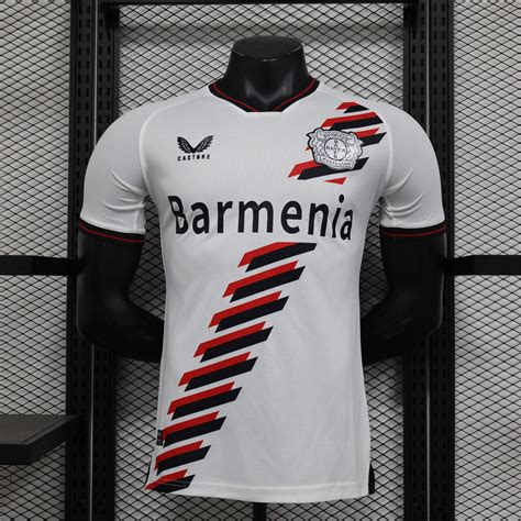 Bayer Leverkusen 23/24 Away Jersey – Player Version – The Football Heritage