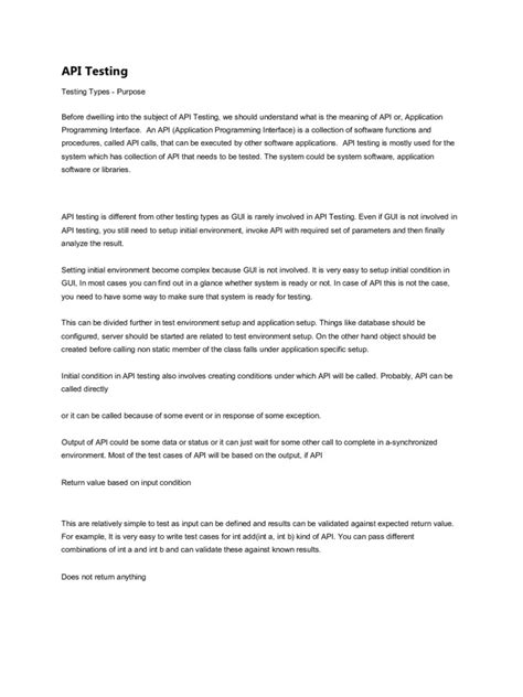 Image result for API Testing Introduction PDF