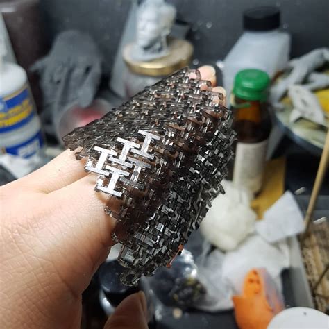 3D Printable Chainmail - 3D Printable Fabric by Agustín Arroyo