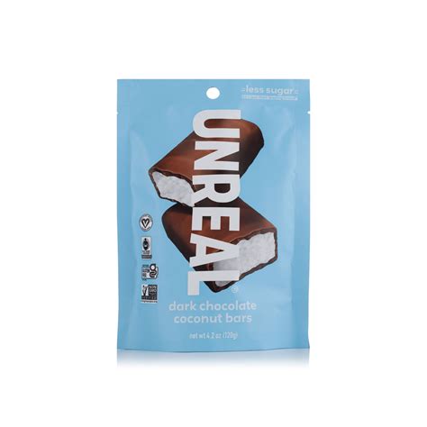 Unreal dark chocolate coconut bar 120g - Waitrose UAE & Partners