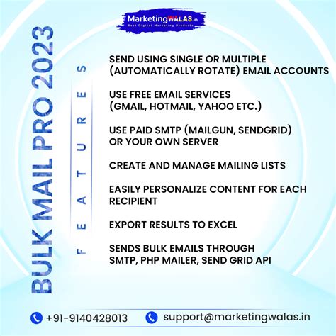 Bulk Emailer - Email Marketing - Best Digital Marketing Products Store!