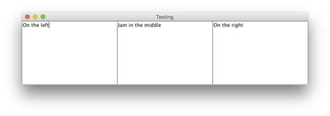 Image result for Java GUI 2 Columns