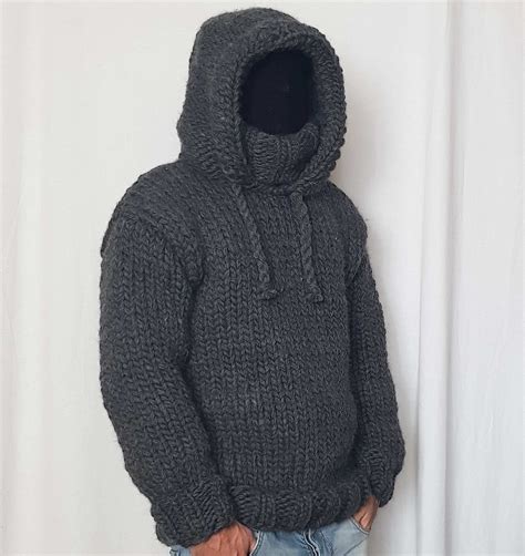 Mens Hoodie Knitting Pattern - Pattern Inspiration Daily