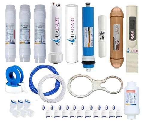 Buy AquaDart RO Service kit of Membrane & Filter Copper for All Type of ...
