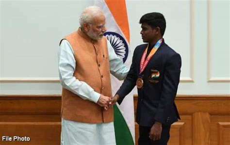 PM congratulates Mariyappan Thangavelu for winning Silver Medal in High ...