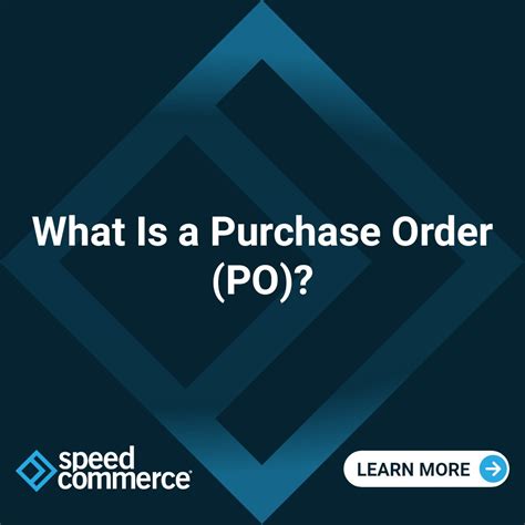 What Is a Purchase Order (PO)? Purchase Order Definition & Meaning ...