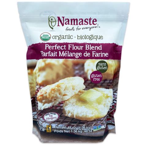 Namaste Foods, Gluten Free, Organic, Perfect Flour Blend, 48 oz. Bag ...