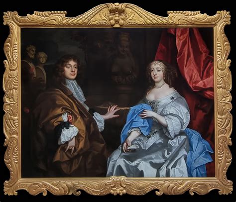 Sir Peter Lely and Studio - Double Portrait of Sir John Rivers 3rd Baronet of Chafford, and Lady ...