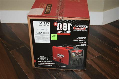 LINCOLN ELECTRIC 180 HD WELD-PAK MIG/FLUX CORDED WIRE