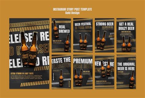 Alcohol social media template PSD, High Quality Free PSD Templates for ...