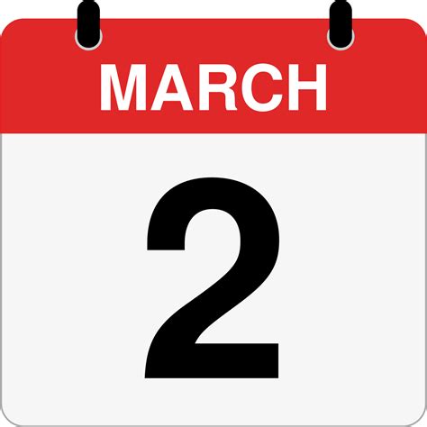 How Many Days Until March 2nd? - Inch Calculator