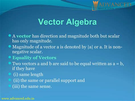 Vector Algebra Basics 的图像结果
