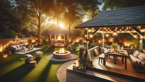Fire Pit Gazebo: Design Ideas For Cozy Gatherings • Fun-Backyard ...
