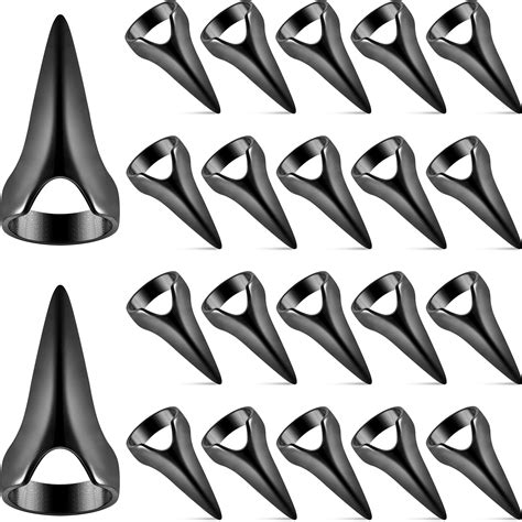 20 Pieces Hair Parting Tool Finger Pinky Parting Tool Braids ...